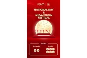 2023 Chinese National Day Holiday Notice